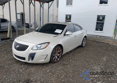 2012 Buick Regal Gs из США, поврежденный, VIN 2G4GV5GV3C9135929